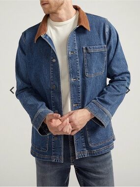 Unisex denim barn jacket